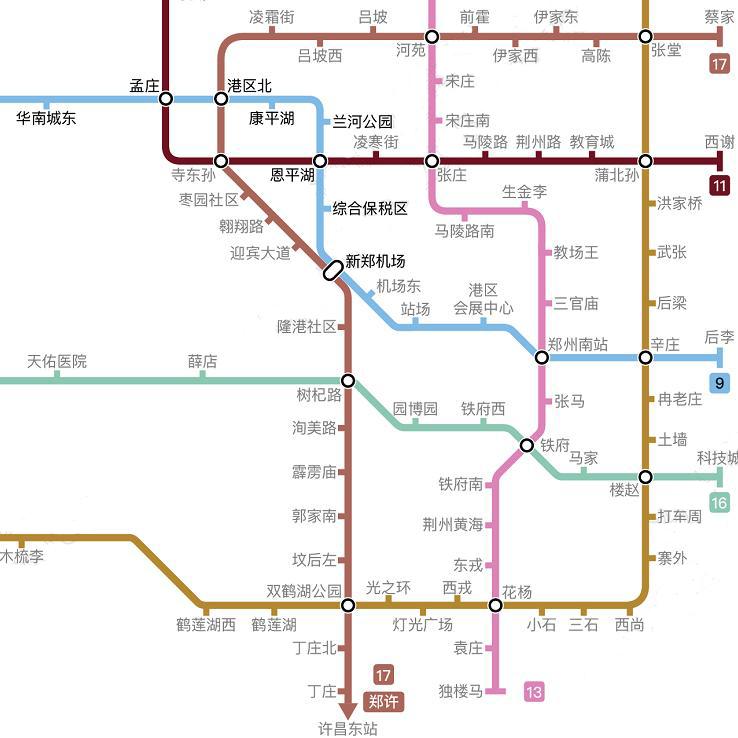 郑州地铁9号线最新站点信息揭秘🚇