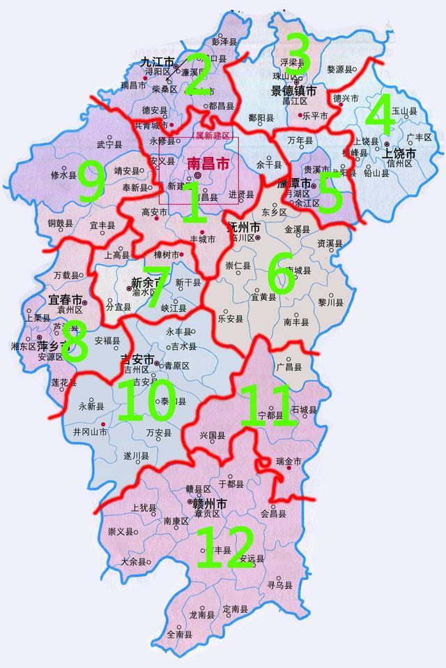 江西最新行政区划调整概况与变动分析